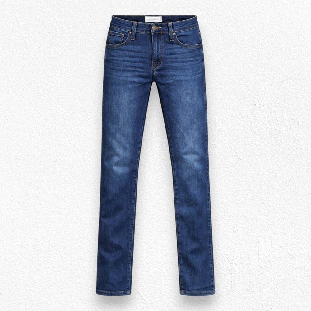 Madewell 10" High-Rise Skinny Jeans Size 24 Dark Wash Stretch Denim Style F4684